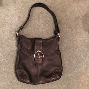 Black coach bag